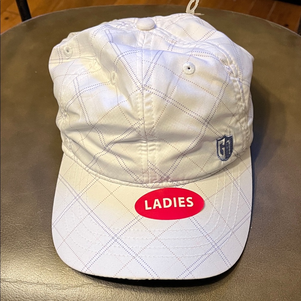 Signature White Ladies Cap